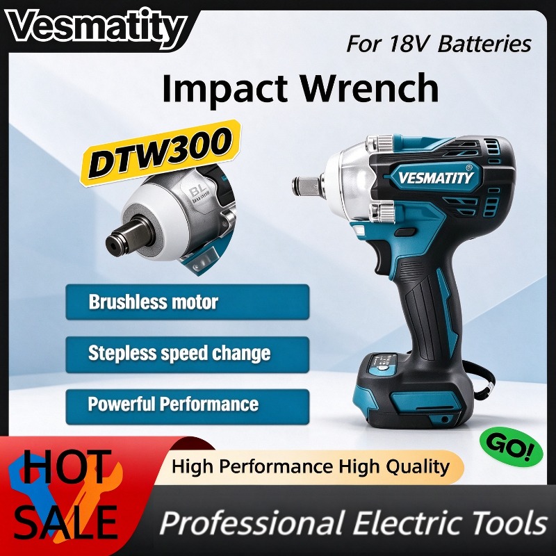 Makita Drill Dtw300 - Llave de impacto DTW300, 330 Nm,