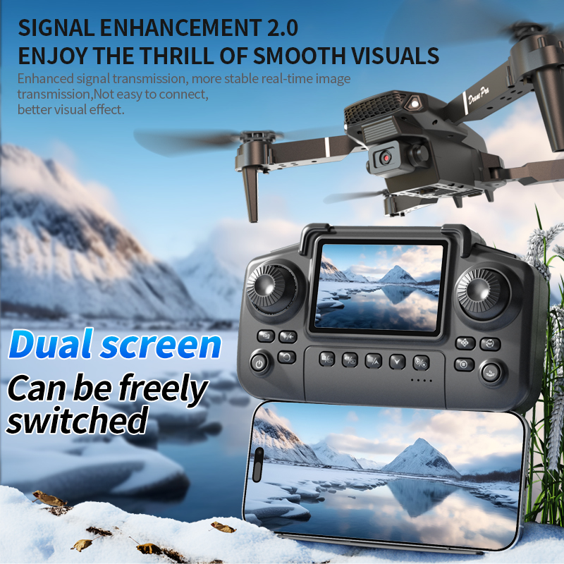 Power Tools World - Dron Plegable E88 Pro con Cámara