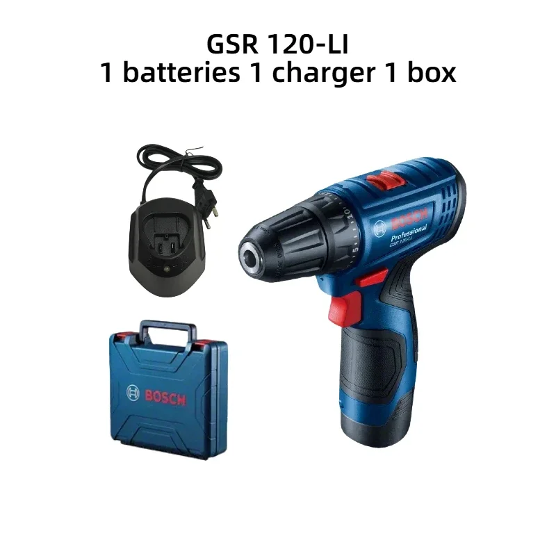 Power Tools Professional - Taladro eléctrico Bosch GSR120-LI de 12V,