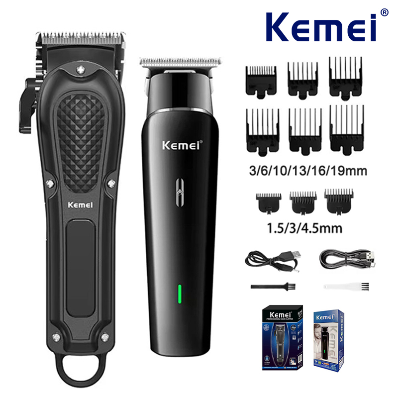 Power Xchange Tools - Kemei-cortadora de pelo eléctrica para hombre,