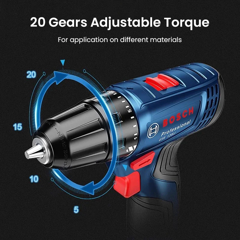 Taladro eléctrico Bosch GSR120 - Power Tools Professional reseña y precio