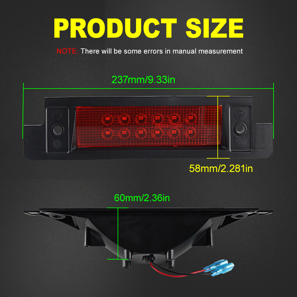 1 Uds. Luz trasera LED de mont - Power Tools World reseña y precio