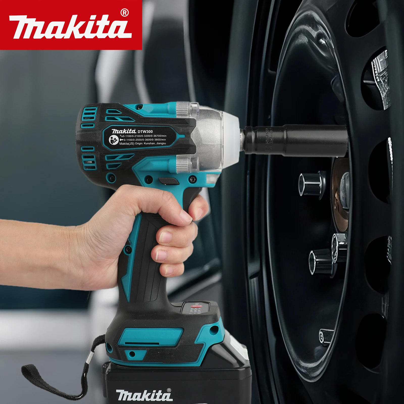 Llave de impacto sin escobilla - Makita Drill Dtw300 reseña y precio